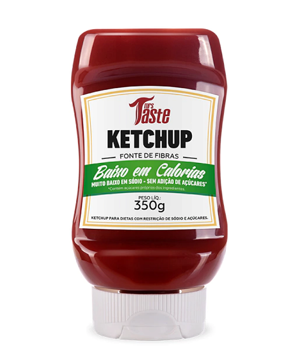 Ketchup Zero Sódio - Mrs Taste (350g)