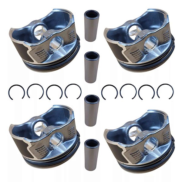 Pistão e Anel Bmw X1 320i 120i 128i N46 2.0 16V 0,50 - 11257562451, 11257562452