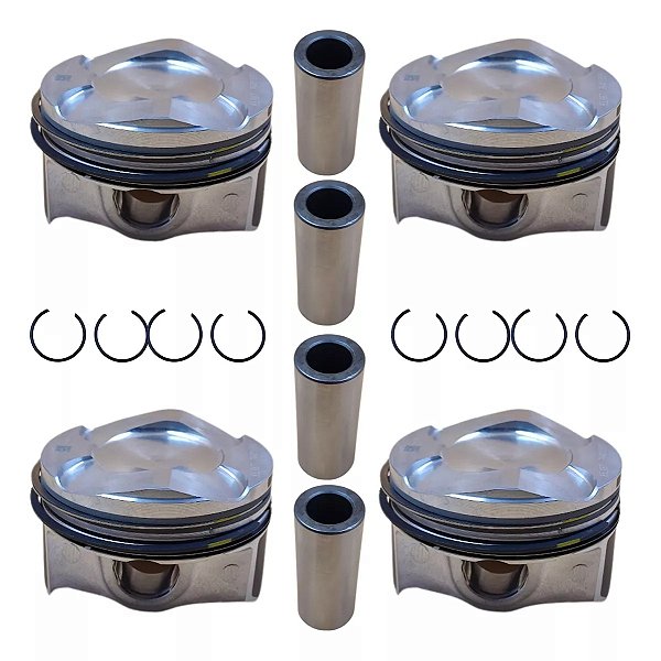 Pistão e Anel Bmw 320i 120i 125i X1 X3 X4 Z4 528I 2.0 16V N20 STD - 11257618814, 11258606461, 11257640168