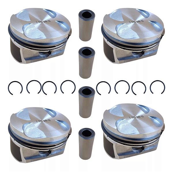 Pistão e Anel Mini Cooper Citroen Peugeot N12 N16 1.6 16V 0,50 -  11257589348