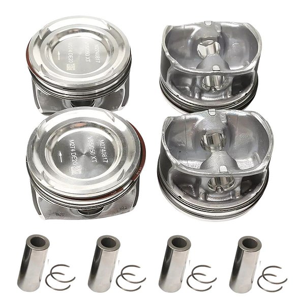 Pistão e Anel Mercedes-Benz C180 C200 C250 C300 GLC250 E250 2.0 16v 274.920 0,50 - 2740300117, 2740300417, 2740300900, 2740301517