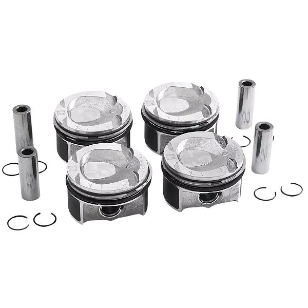 Pistão e Anel Mercedes-Benz C180 C200 C250 E200 E250 SLK250 1.8 16 Cgi 271.820 271.860 271.861 0,50 - 271030117, 2710306217, 2710306317
