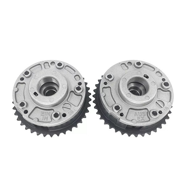 Par de Polias do Comando Variável Vvt Bmw 120i 320i 118i X1 Z4 N46 2.0 16V - 11367500032, 11361707315