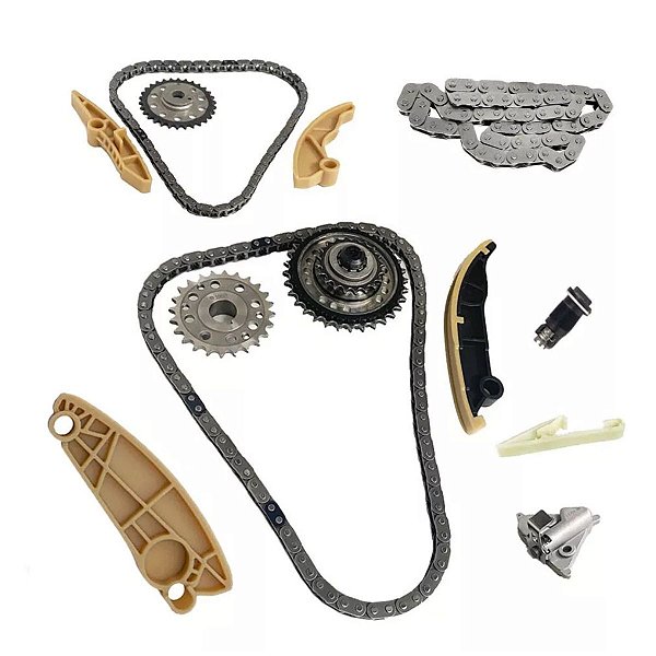 Kit Corrente da Distribuição Land Rover Jaguar Discovery Sport Evoque Epace Fpace Ftype Ingenium Aj200 2.0 16v Diesel