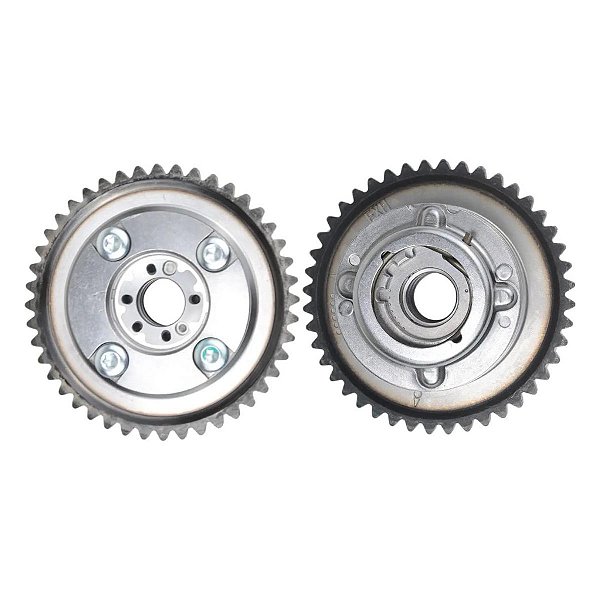 Par de Polias do Comando Variável Vvt Mercedes-Benz C180 C200 C250 SLK250 E250 1.8 16v Cgi M271 - 2710501500, 2710501400