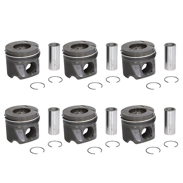 Pistão e Anel Mercedes-Benz Jeep ML350 ML500 Grand Cherokee 3.0 V6 OM642 0,50