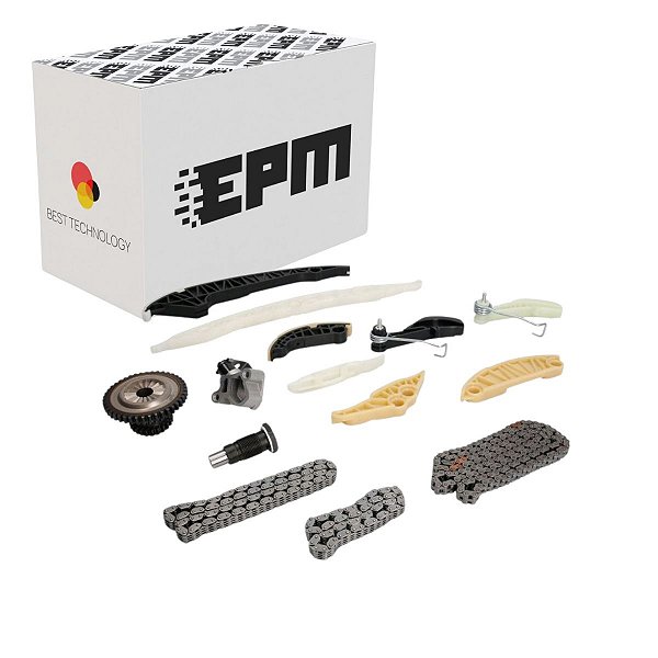 Kit Corrente da Distribuição Audi Volkswagen Porsche A3 A4 A5 Q5 TT Jetta Gli Tiguan Passat Golf Mk7 Macan 1.8 2.0 16V - 06K109158AA, 06K109158H, 06K115225L, 06H105209AT, 06K109467K, 06H109467AF, 06H109509L, 06K109469M, 06H109509D, 06H109469AD