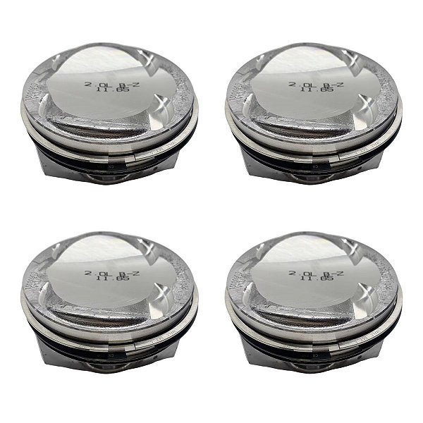 Pistão e Anel Volkswagen Audi A3 A4 A5 Q5 TT Jetta Tiguan Passat Golf Tsi Tfsi 2.0 16V 2019/... STD - 06L107065CH, 06L107065T, 06L107065AC