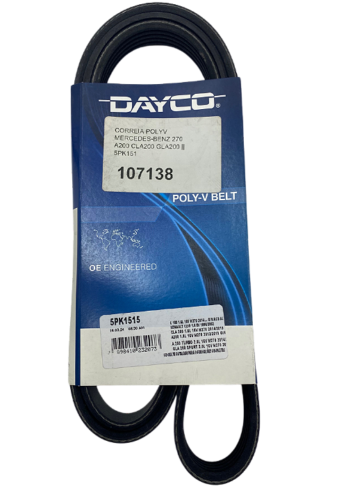 Correia Polyv Mercedes-Benz 270 A200 Cla200 Gla200 - 5Pk1515