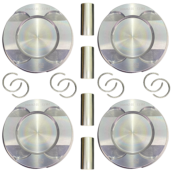 Pistao E Anel Bmw N20 2.0 16V Std Tipo Reto Std - 11257640166, 11258617082, 11258606459, 11257618811 -