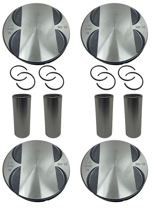 Pistao E Anel Bmw N46 2.0 16V 050 - Modelo Old