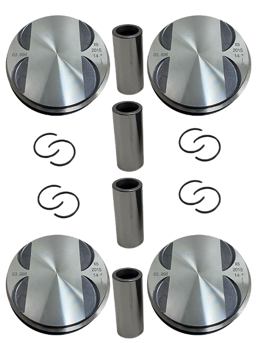 Pistao E Anel Bmw N46 2.0 16V Std - Modelo Old