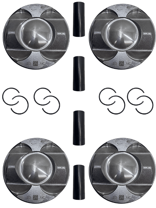 Pistao E Anel Std Land Rover Jaguar Aj200 Gasolina 2016/ (Jogo) - Lr104725