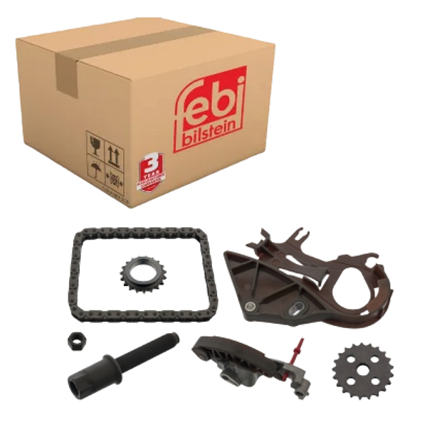 Kit Corrente Bomba Oleo Bmw N46 2.0 16V - 11277500502S1, 11237503107S1, 11317502180S1, 11317507, 47978