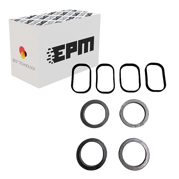 Kit Junta do Coletor de Admissão e Escape Bmw 320i 328i 520i X1 X3 Z4 N20 2.0 Turbo - 11657625293 11612212759 11612297462