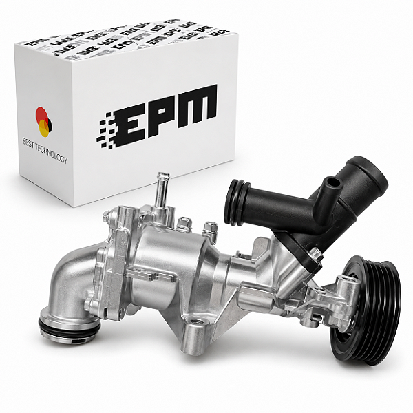 Bomba D'Água Traseira Alumínio Mercedes-Benz CLA GLA A200 B200 - M270 1.6 2.0 Turbo - 2702000800, 2702000600