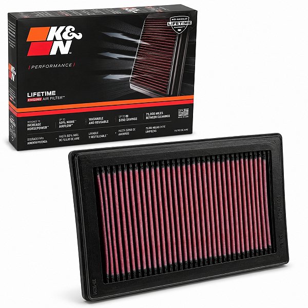 Filtro de Ar Esportivo K&N Mercedes-Benz C180 C200 C250 C300 C350 E200 E250 - 33-3034