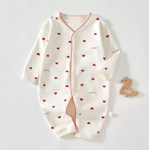 Macacão de algodão estampado para bebês recém-nascidos de 0 a 24 meses, roupa super fofa
