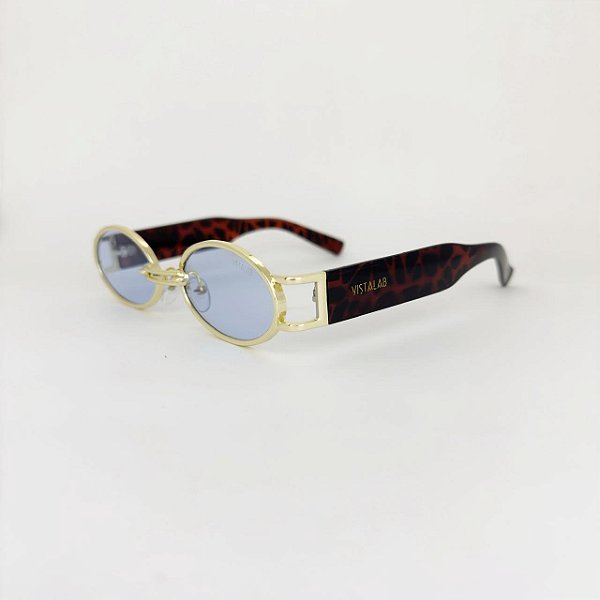VistaLab Venus dourado com tartan e azul