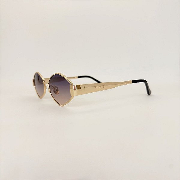 VistaLab Paris dourado com roxo