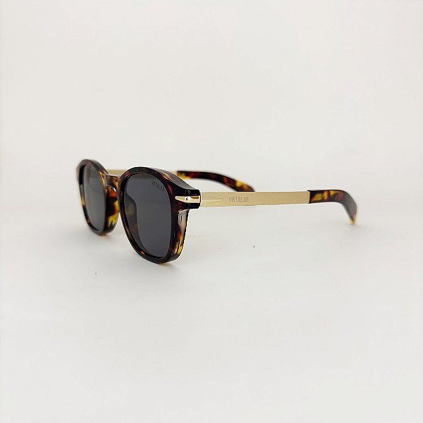 VistaLab Bold tartan com dourado