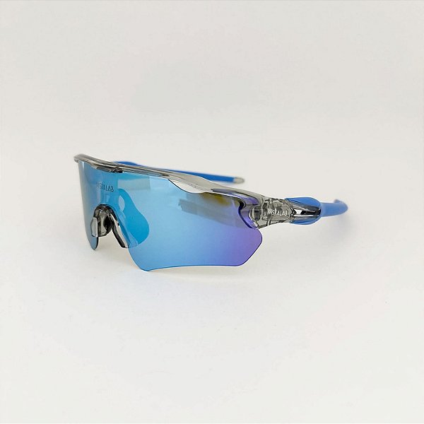 Nitro fume com azul espelhado + case esportiva