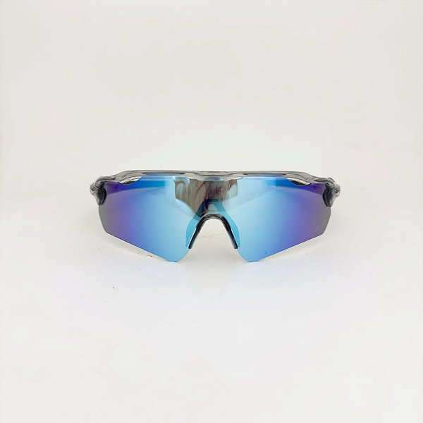 VistaLab Nitro transparente com azul espelhado + case esportiva