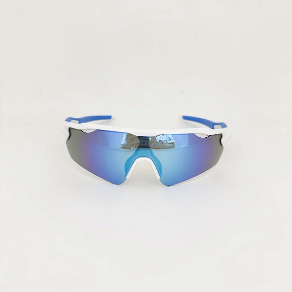 VistaLab Nitro branco com azul + case esportiva