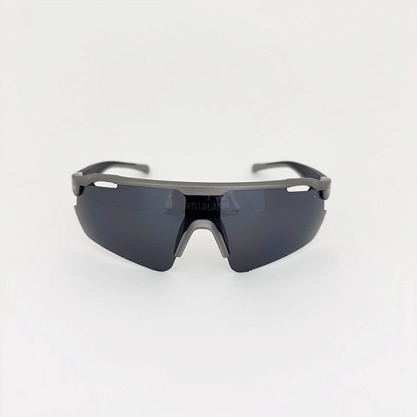 VistaLab Flash cinza com preto + case esportiva