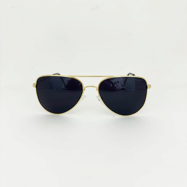 VistaLab Vyon dourado com lente preta