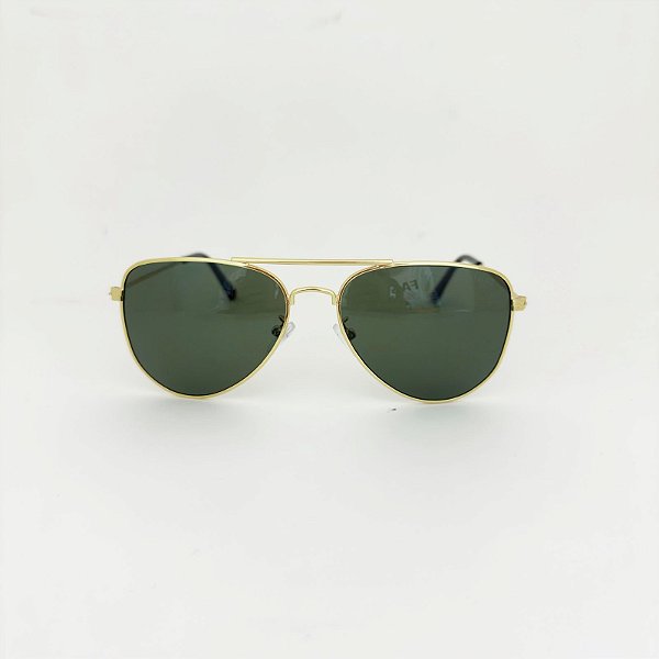 VistaLab Vyon dourado com lente verde
