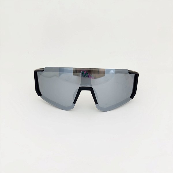 VistaLab Blaze preto com prata espelhado + case esportiva