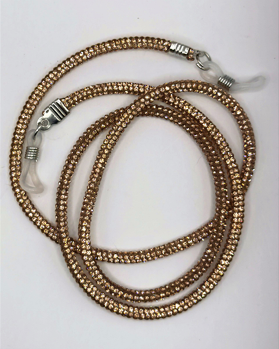 Corrente strass rosê