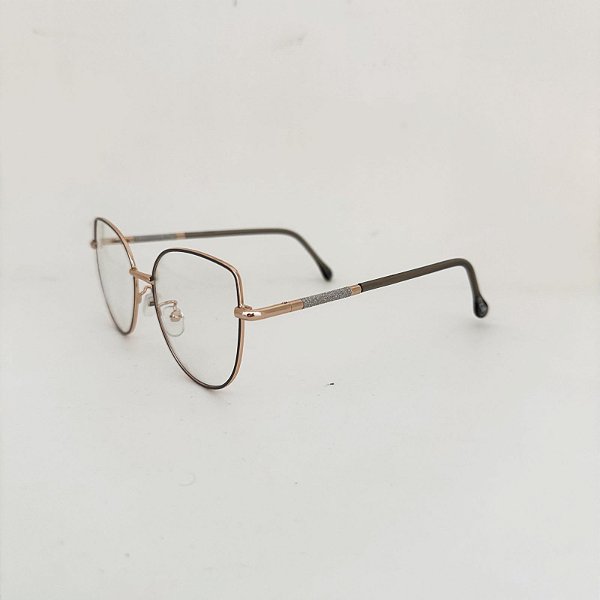 VistaLab Grau Boreal rose com glitter prata