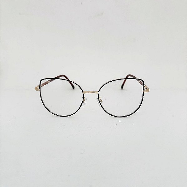 Grau Boreal dourado com preto e glitter rosa