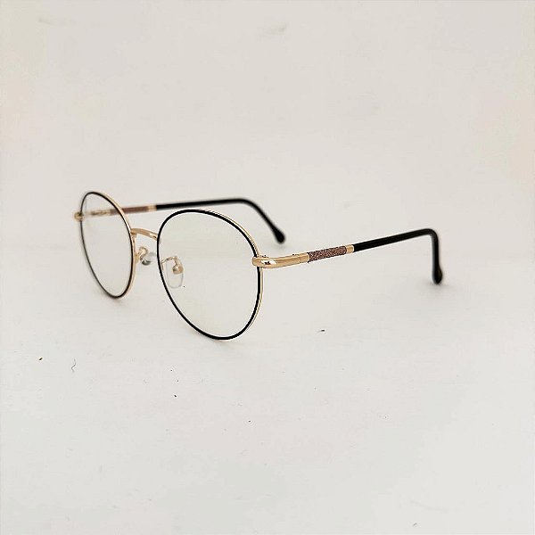 Grau Eclipse dourado com preto e glitter rosa