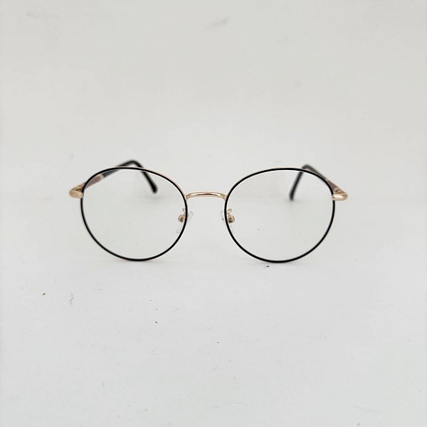 VistaLab Grau Eclipse dourado com preto e glitter rosa