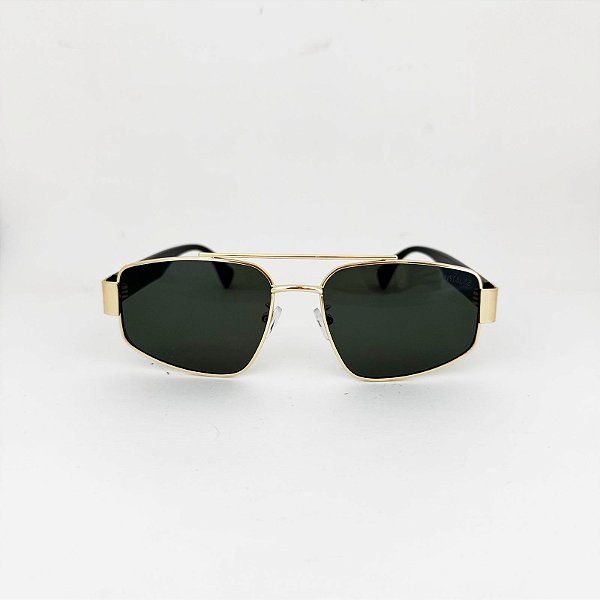 Vanta dourado com verde