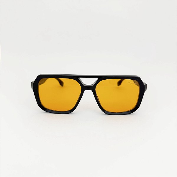 Solaris preto com laranja