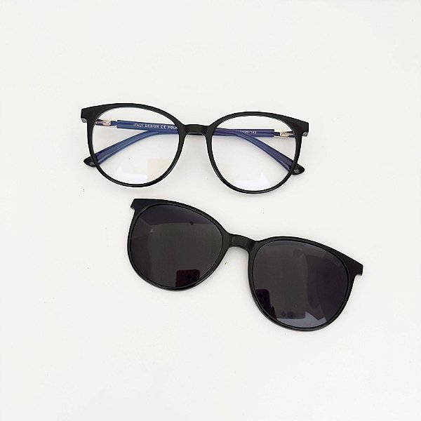 Grau + Solar Glowmag preto