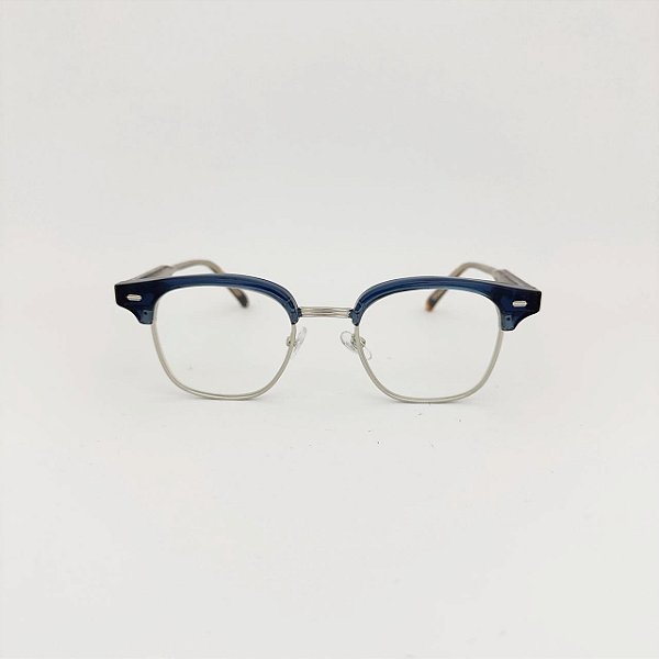 Grau Glitch azul com tartan