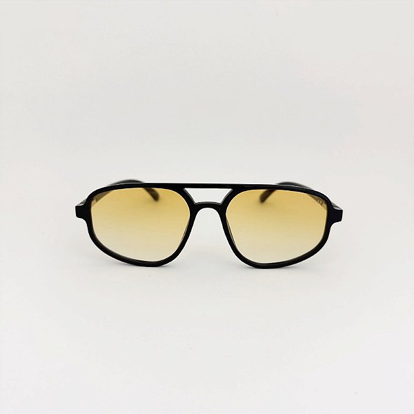 Spinner preto com amarelo degrade