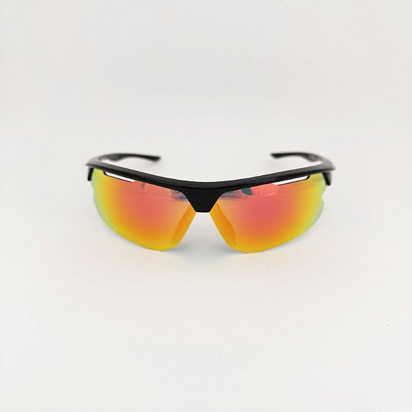 Force preto vermelho espelhado + case esportiva