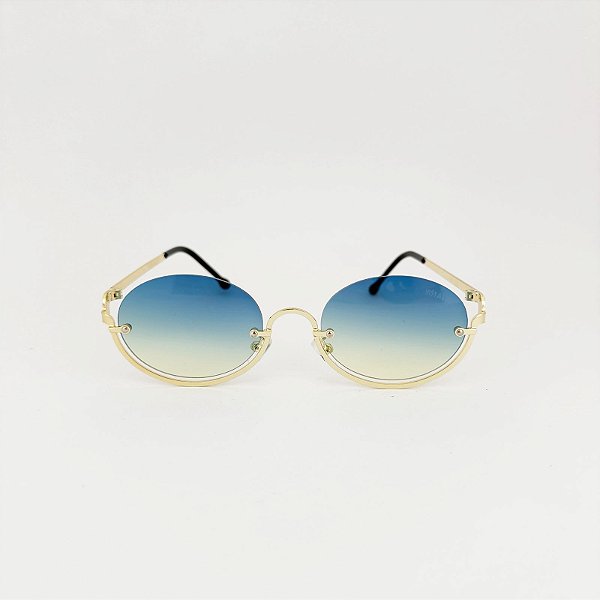 Moves dourado com azul