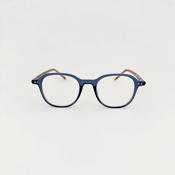 Grau Cacto azul com tartan