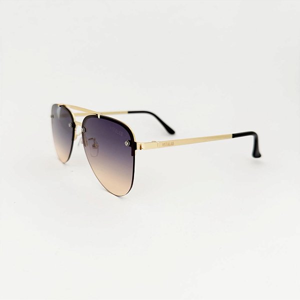 Feme dourado com degrade