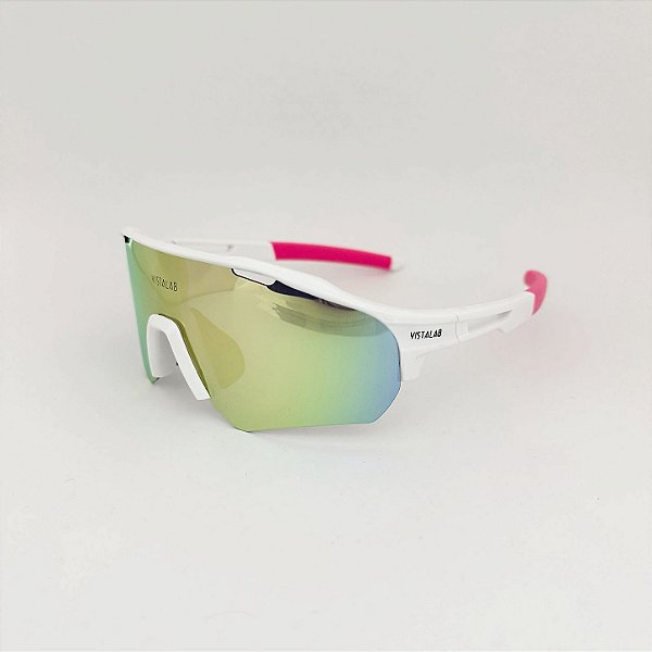 Turbo branco com rosa + case esportiva