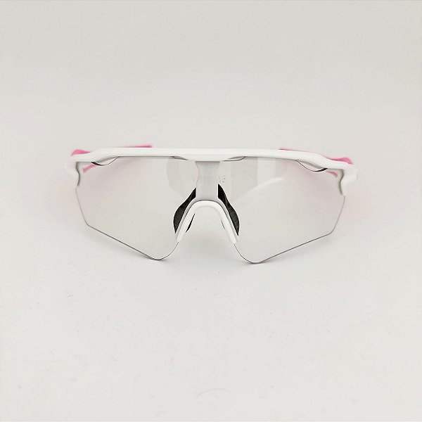 Nitro branco com rosa FOTOSSENSSÍVEL + case esportiva