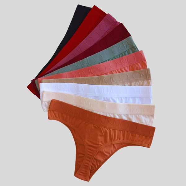 Calcinha Fio De Cós Corpo Colado { UN }