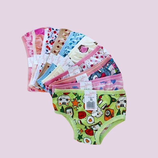 Calcinha Infantil PV Estampada[unidade]